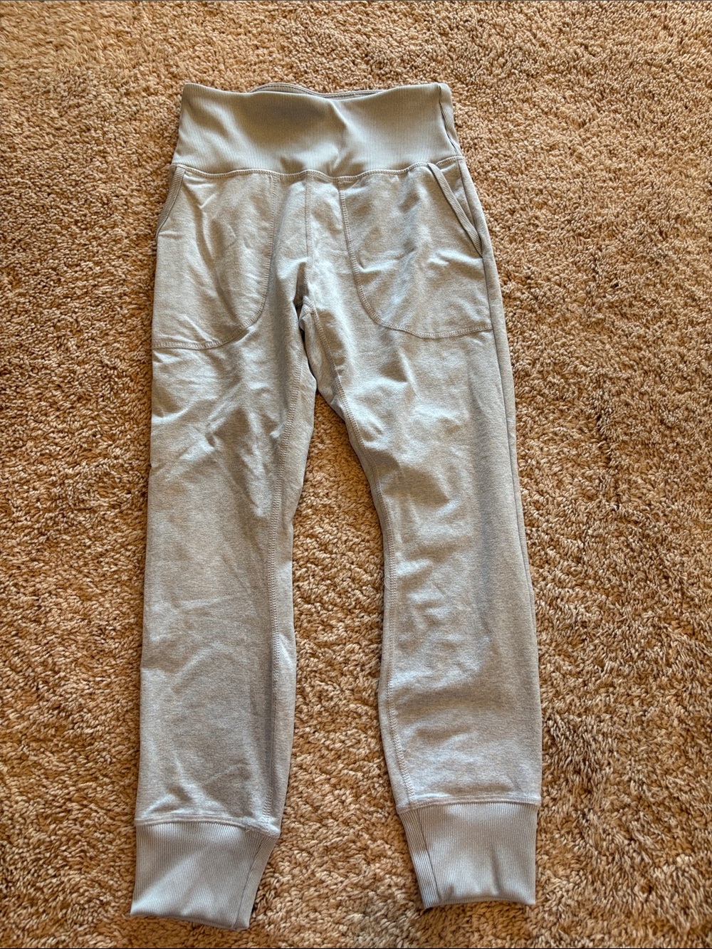 Pale Blue Heathered Jogger
